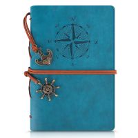 Leather Journal Notebook  Refillable Travelers Journals for Adults Kids  Ruled/Bland Diary Writing Journal to Write in A5/A6/A7 Note Books Pads