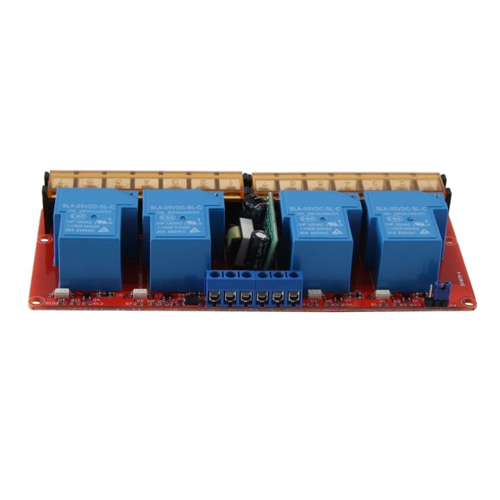 1-pieces-30a-4-channel-relay-module-high-low-level-trigger-module-solid-state-relay-module-trigger-relay