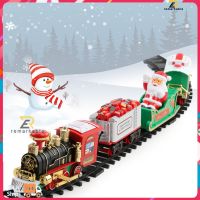 พร้อมสต็อก ทูอินวันแขวนต้นคริสต์มาส รถไฟของเล่น มีเสียง มีไฟ ไฟคริสต์มาส ของเล่นตกแต่งรถไฟที่น่าทึ่ง_th