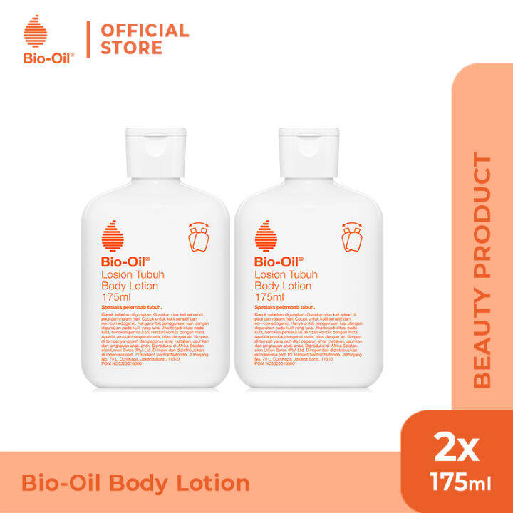Bio Oil Body Lotion 175ml [Twin Pack] Lazada Indonesia