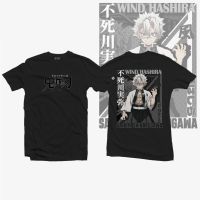 เสื้อยืดคุณภาพดี เสื้อยืดแขนสั้นDemon Slayer Sanemi Shinazugawa อนิเมะเสื้อยืดแขนสั้นพิมพ์ลายตัวละครอนิเมะใหม่ล่าสุดS-5XL