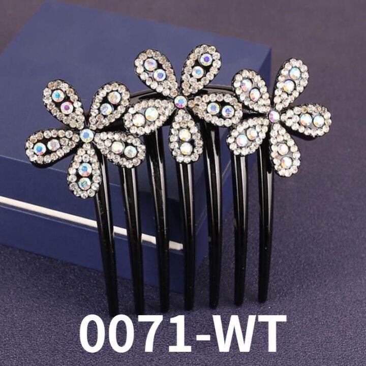 korean-new-fashion-temperament-diamond-inlaid-hair-comb-elegant-womens-headwear-exquisite-hair-accessories