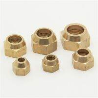 Quick turn ferrule nut with copper flaring1/4" 3/8" 1/2" 3/4" Flare Pipe Fitting Adapeter Air conditione Pipe Fittings Accessories