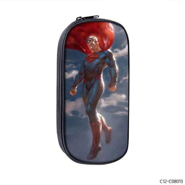 marvel-superman-cartoon-anime-pencil-case-student-pen-storage-stationery-box-large-capacity-personality