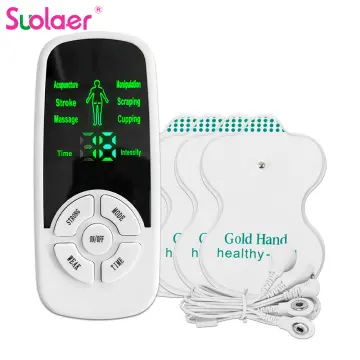 Newest Multifunctional Tens Machines Unit Electrical Massager Pulse Muscle  Stimulator Back Pain Relief Therapy Massageador Tens Unit Pads