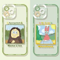 bjh♨☌  Mona Lisa Silicone for Note 12 11S 10 10S 9S 9 8 7 5 10C 9A 9C 7A Cover