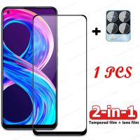 2 in 1 Tempered Glass For OPPO Realme GT NEO 8 Pro 7 7i Full Screen Protector For Realme C21Y C21 C15 C17 Camera Lens Protector