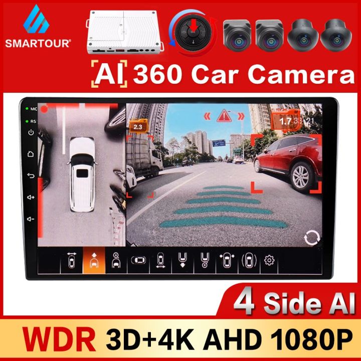 wdr-ระบบภาพ4ด้านรถยนต์มุมมอง360องศากล้องติดรถยนต์ล้อมรอบมุมมอง3มิติความละเอียดสูง4k-ahd-1080p-กล้องสำหรับรถยนต์