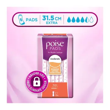 Poise Pads Extra Long 12pcs/pack