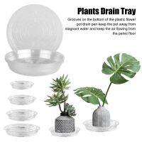 10Pcs 2 difference size Clear Plastic Flowerpot Drip Tray Flower Plant Pot Saucer and Labels Tags For Planter Garden Tools