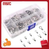 MSRC 320Pcs/Box อุปกรณ์เสริมระบบไฟฟ้า ที่หนีบผม ส้อม U-Type ชุดจัดประเภท ขั้วต่อ10 in 1 ขั้วต่อสายเคเบิล เทอร์มินอลบล็อกเทอร์มินัล ขั้วทองเหลืองขั้ว