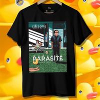 ZAG ROOM เสื้อยืด เสื้อคอกลม เสื้อแฟชั่น เสื้อสีขาว เสื้อสีดำ ลาย parasite โลโก้สีสด ผ้า cotton100 ใส่ได้ทั้งผู้หญิงและผู้ชาย T-SHIRT S-5XL