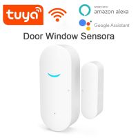 Tuya WiFi Door Sensor for Smart Home Window Open/Closed Detectors Burglar Alarm Remote Control Work With Alexa Google Assistant