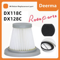 ไส้กรองเครื่องดูดฝุ่น อะไหล่ไส้กรอง Deerma รุ่น DX118C DX128C HEPA Filter