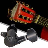 【LZ】❍◈♘  Guitarra elétrica Locking Heads Tuners Tuning Pegs 6pcs