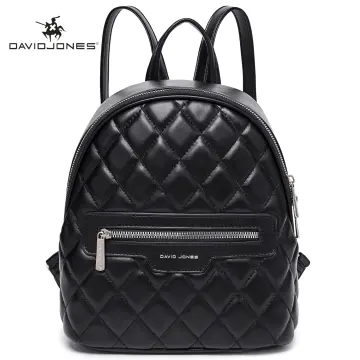 David Jones Women Black Backpack One Size