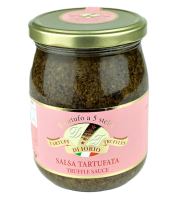 ?Import products? DI IORIO - TRUFFLE SAUCE WITH BLACK TRUFFLE AND EXTRA VERGINE OLIVE OIL - 500G