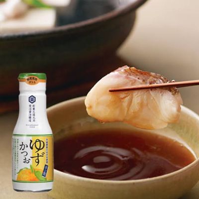 Items for you 👉 Yuzu katsuo 200 ml. ซอสปรุงรส รสส้มยูซุผสมปลาคัทสึโอะ นำเข้าจากญี่ปุ่น