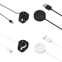 สายชาร์จ USB,ยาว1เมตรสำหรับ Xiaomi Mi Watch สีสปอร์ตอะแดปเตอร์แม่เหล็กชาร์จอัจฉริยะ