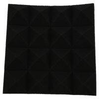 25X25X5Cm Soundproof Sponge,Acoustic Foam Panel Stop Absorption Studio Ktv Sound For Home Decor Art Bedroom Bathroom Living Room Tv Background