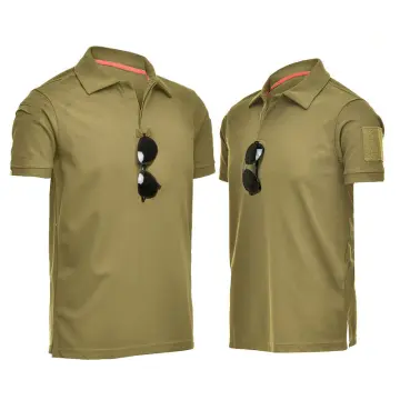 DFND Men's Compression Short Sleeve Shirt Military Green / XS