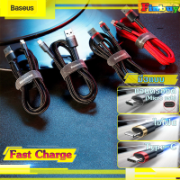 Baseusสายชาร์จ สายชาร์จเร็ว Baseus ชาร์จเร็ว Fast charge 3A/2.4A 3แบบ usb-iphone,Lightning,type-c,micro usb สำหรับ ไอโฟน,หัวเหว่ย,ชัมชุง,oppo,vivo,xiaomi