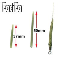 Carp Fishing Accessories Anti Tangle Sleeves Line Aligner Hook Sleeve Tail for Carp Fishing Rig Hair Ronnie Rig Terminal Tackle Accessories