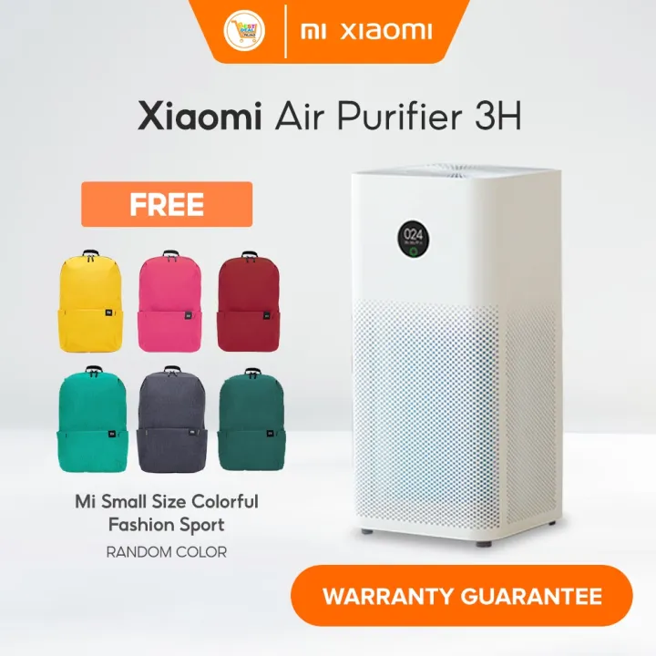 MfXiaomi Air Purifier 3H With Smoke Detector OLED Display Smart Voice