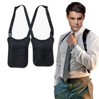 Tactical Anti Theft Bag Mens Military Secret Agent Hidden Underarm Shoulder Bag Wallet Armpit Case Secret Agent Costume Bag