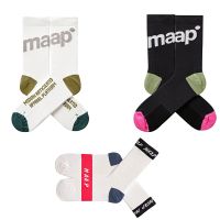 NEW MAAP Training Cycling Socks Men Women Sport Socks Breathable Warm Bike Socks for Cycling Golf Football Running