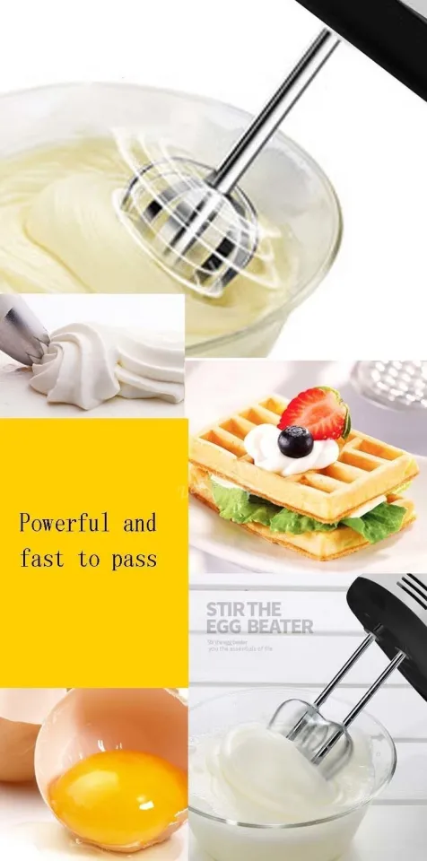 Multifunctional 7 Speed Mini Mixer Electric Food Blender Handheld Mixer Egg  Beater Automatic Cream Food Cake Baking Dough Stir - Food Mixers -  AliExpress