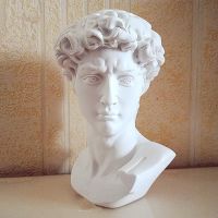 David Head Portraits Bust Mini Gypsum Statue Michelangelo Buonarroti Home Decoration Resin Art&amp;Craft Sketch Practice