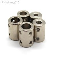 4/5/6/8/10mm 45 rigid coupling DIY motor model mechanical drive shaft connector cylindrical coupling steel sleeve