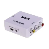 HDMI to AV Converter ตัวแปลงสัญญาณภาพและเสียงจาก HDMI เป็น AV (สีขาว)