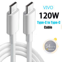 VIVO 120W สายชาร์จ Flash ชนิด C เป็น Type-C สำหรับ VIVO IQOO 3 Z3 5 8 7 8Pro Neo5 5G X70 X60 X60t Pro +