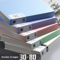 40 60 80 Pages A4 Size A4 Information Book Folder Storage Rganizer Book Multi-layer Loose-leaf Folder Student Office File Book