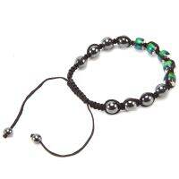 2Pcs Adjustable Mood Bracelet Dazzling Thermochromic Beaded Braided Bracelet for Kids and Adult