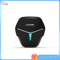 Delivery】Compatible For Lenovo Hq08 Gaming Wireless Bluetooth-Compatible Headset Music Sports Earbuds With Led Lighting Effect