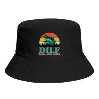 【CW】 DILF Damn I Frogs Classic  Hat Polyester Men Teenagers Hiking Caps