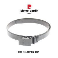 Pierre Cardin (ปีแอร์ การ์แดง) เข็มขัดหนังแท้ เข็มขัดหัวออร์โต้  เข็มขัดรัดเอว เข็มขัดผู้ชาย Auto Belt Pierre Cardin Belt รุ่นPBJ8-1839 BK พร้อมส่ง ราตาพิเศษ