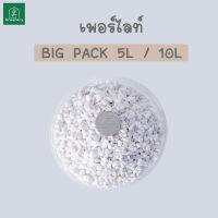 [โปร!! ครบ 10 ลิตร ฟรี 1 ลิตร] เพอร์ไลท์ (Perlite) ขนาด BIG PACK 5, 10 ลิตร ขนาด 3-6 มม. คุณภาพสินค้านำเข้า