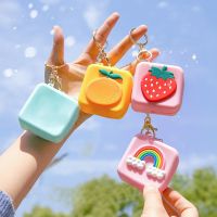 ♤₪✢ Cartoon Silicone Cute Coin Purses Children Money Key Bag Women Girls Mini USB Cable Headset Eearphone Bag Purse Case Kid Gift