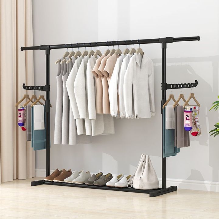 cw-clothes-horse-hangers-simple-ground-folding-bedroom-single-pole-indoor-hanging-clothes-the-balcony-bask