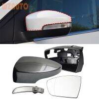 Auto Rearview Side Mirror Accesorios Turn Signal Cover Shell/Housing Cover For Ford Escape 2013 2014 15 16 17 18 19 20 21 Models