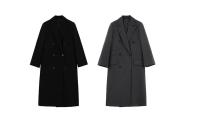 【YD】 womens woolen coat thickened winter mid-length temperament