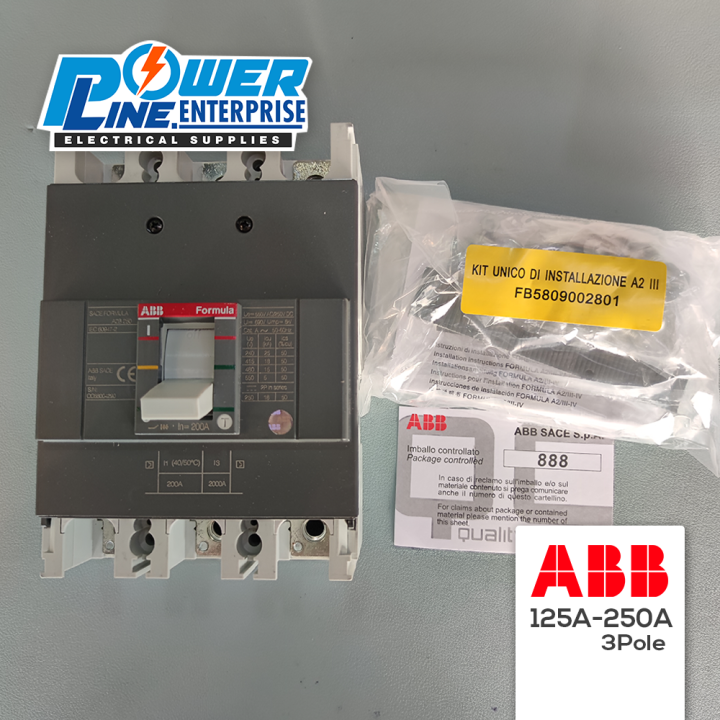 Abb A N Tmf A A Pole Molded Case Circuit Breaker Lazada Ph