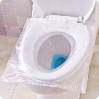 10pc Universal Toilet Sticker Home Bathroom Toilet Seat Stool Cover Toilet Transparent Plastic Sticker Cushion