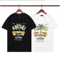 2023 NEWNew Coconut Graphic พิมพ์เสื้อยืดคอกลมแขนสั้น