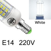 โคมไฟ Led E14 E27 5730หลอดไฟข้าวโพดเทียนโคมระย้า220V ไฟ Led 24 36 56 69 72Led ประหยัดพลังงานสำหรับการส่องสว่างในบ้าน Bombillas