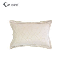 LOFTYSOFT ปลอกหมอน Cotton Silk 550 เส้นด้าย Crystal Collection - Autumn Beige